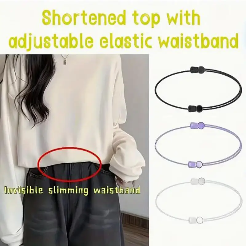 Hemdgürtel Verstellbarer Hemdhalter Anti-Falten-Band für Herren und Damen – Hält Hemden eingekleidet – Detail 2