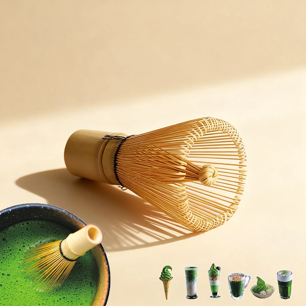 اكسسوارات المطبخ 100 ماتشا مسحوق الشاي الأخضر خفقت...