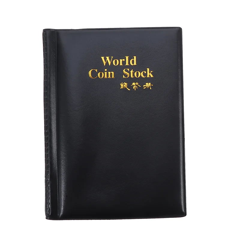 Coin Album 1 PC 120 Grid Coin Album Books Mini Coin Holders pages Storage Collecting Album Book Case Collection Pocket