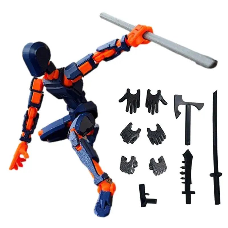 Movable Robot Action Figure Model for Creative Play