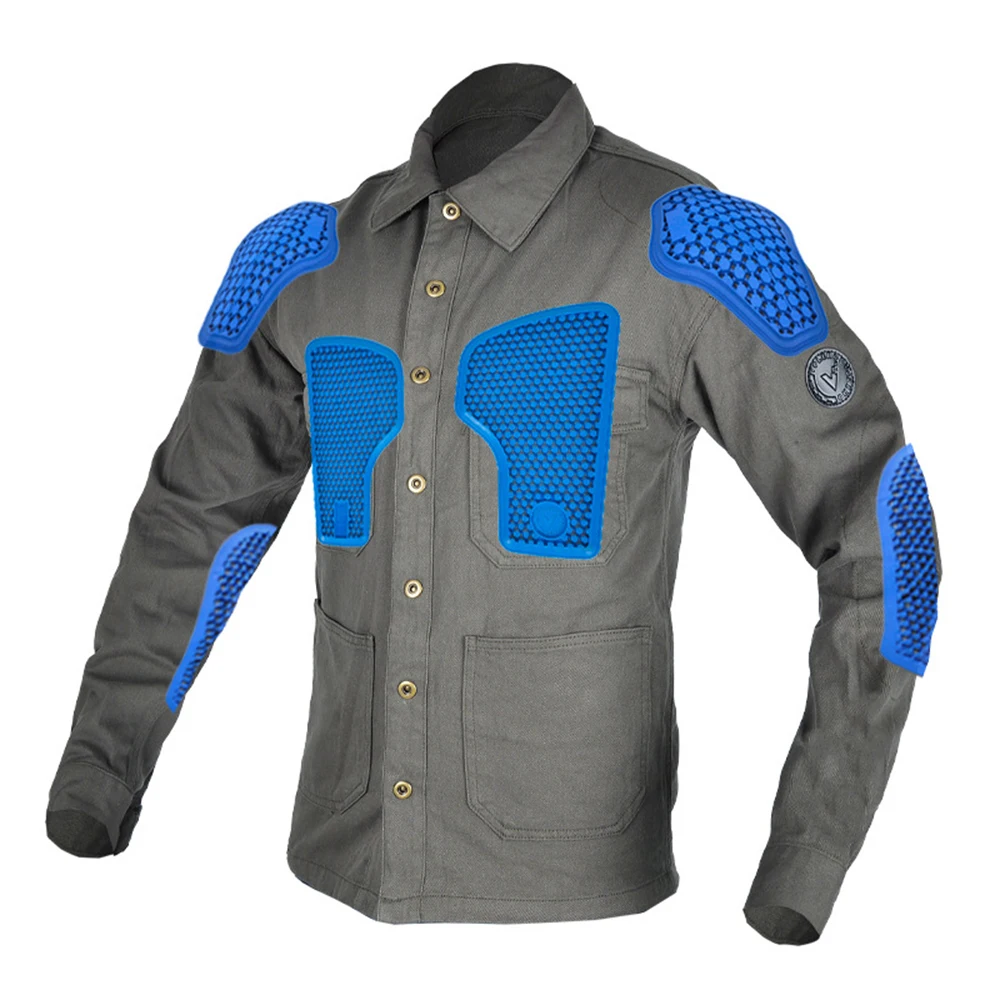 Retro Motorcycle Shirt Four Seasons Windproof Anti Fall Motorcycles Jacket Riding Protective Equip motorcycle jacket,motorcycle clothing