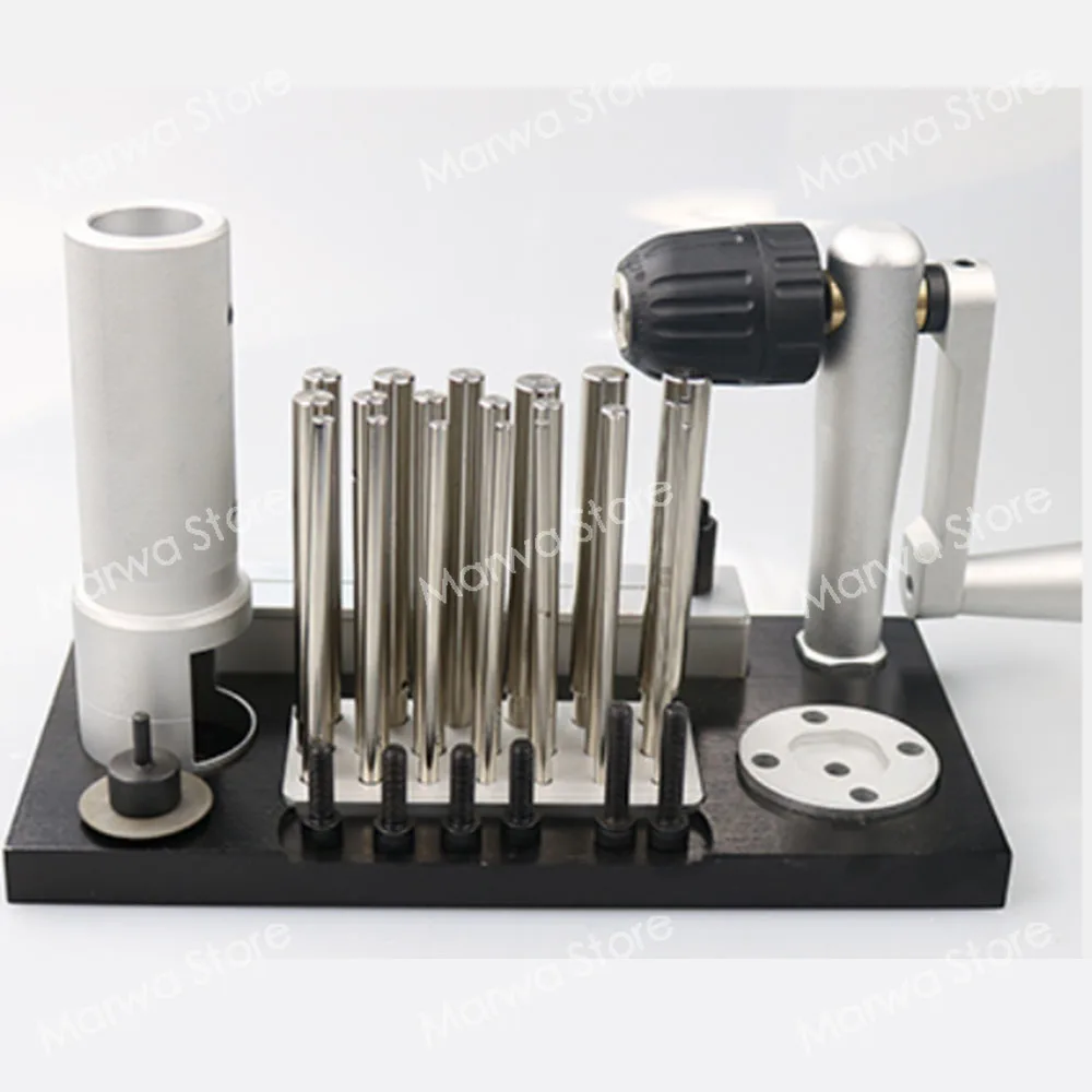 Manual Jump Ring Maker Machine Stainless Steel Hardness Tool with 20 2.5-12MM Mandrel Accessory Jewelry Making Jeweler