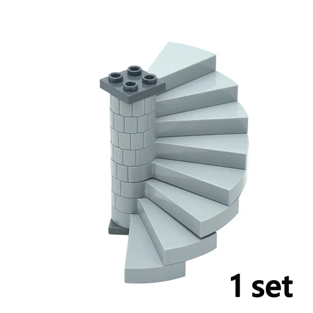 DIY City Friends House Building Blocks Set with Fence, Stairs, Ladder, Gate, Door, Window, and Garden Figures