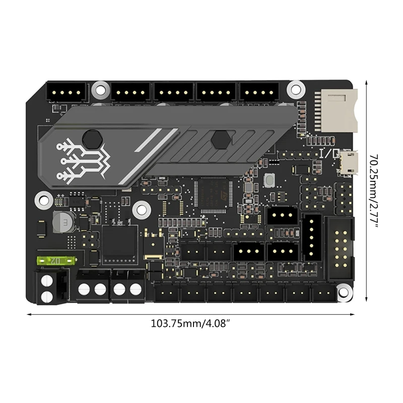 Bigtreetech-skr Mini e3 V3.0 32 Bit Placa-mãe a Bordo Tmc2209 Suporte Uart Raspberry pi Ender Ender Impressora 3d - Imagem 5