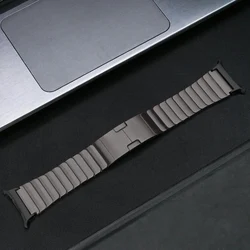 Luxucy Stainless Steel Strap - Premium Metal Bracelet Wrist Band - Galaxy 8 - 8 Classic (Grey)