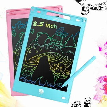 Tavoletta da scrittura LCD da 8,5 pollici Tavoletta da disegno digitale Tavolette per scrittura a mano per cartoni animati Tavoletta elettronica per bambini da 3 4 5 6 7 8 anni 1