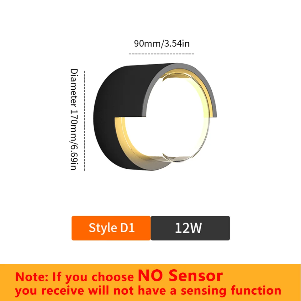 Style D1 12W,Cold White