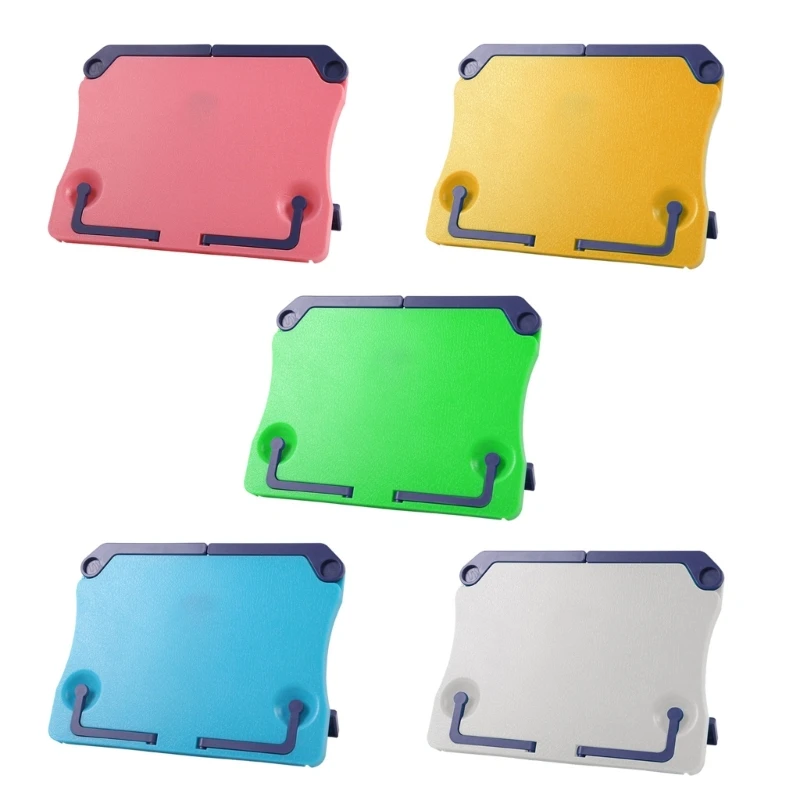 

Book Stand Reading in Bed Laptop Reading Holder with Page Paper Clip for Reading E56D