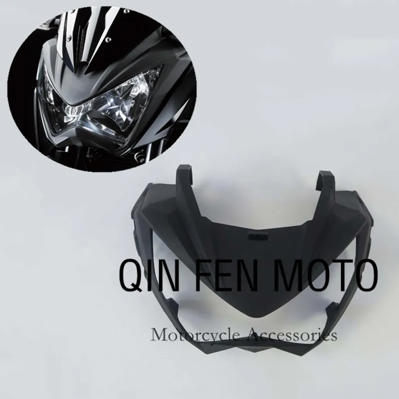 

Motorcycle Front Upper Fairing Headlight Cowl Nose Fit For Kawasaki Z250 Z300 2013-2017