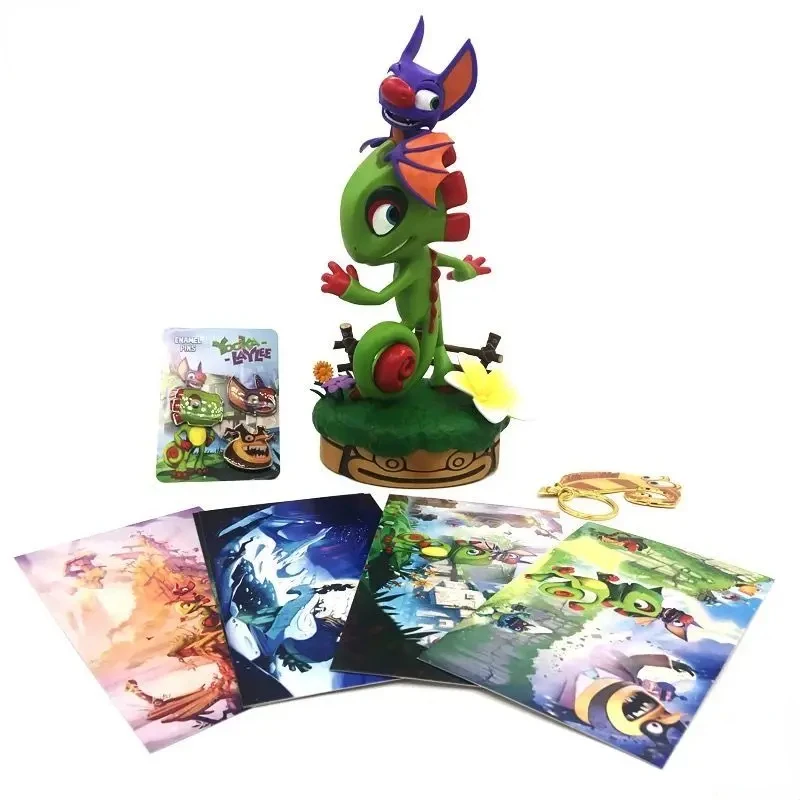 

Игрушки ручной работы Yooka Laylee высотой 30 см, полимерные украшения, праздничные подарки