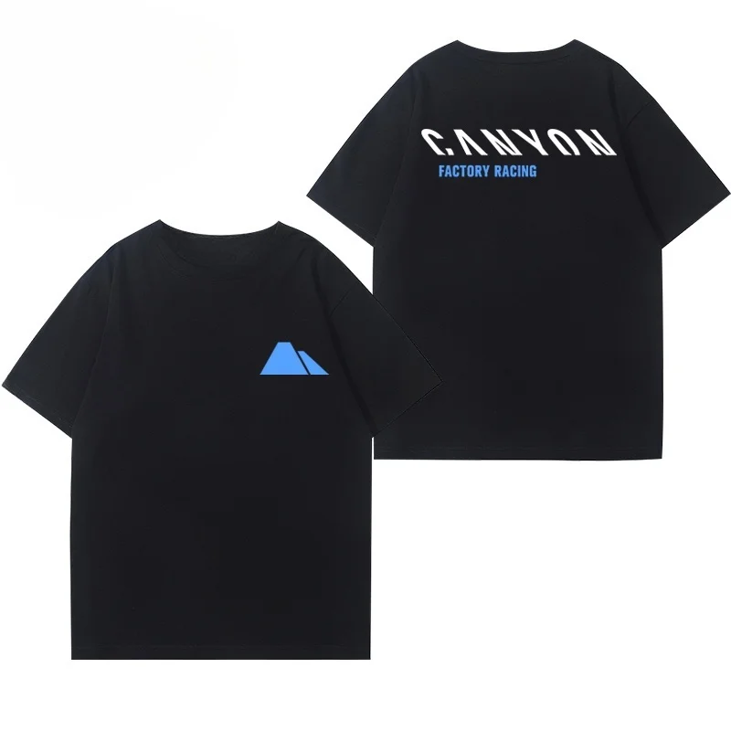 Fashionable Black Comfortable and Breathable Sports Short-sleeved T-shirt Trendy Fitness Pure Cotton Short-sleeved Unisex 2
