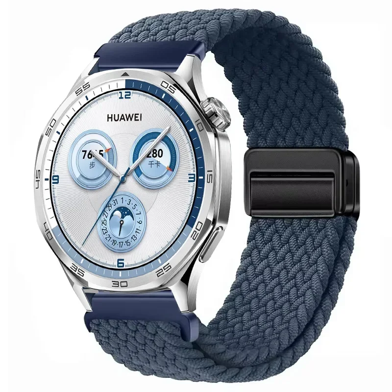 Braided Nylon Loop Strap with Magnetic Buckle 22/20mm