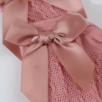 1pair Summer Children Short Socks Breathable Mesh Sweet Style Bowknot Girls Stocking Short Princess Socks for Kids Gifts 4