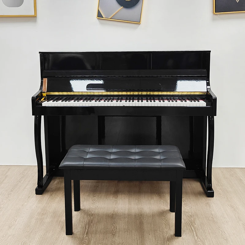 Acoustic Grand Digital Piano Baked Paint 88-Key Progressive Weighted Piano Keyboard Polish Performance Mode A180