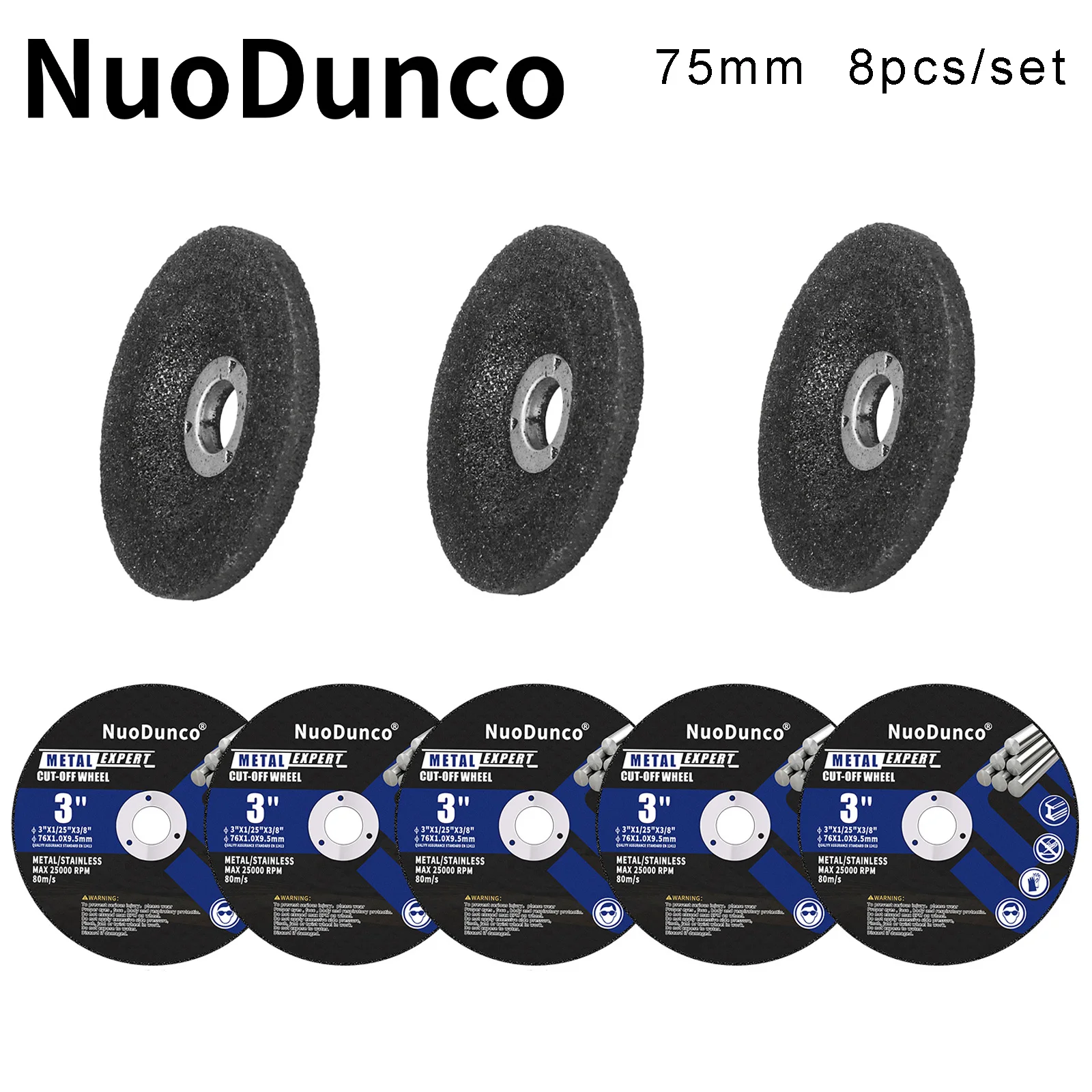 Grinder Grinding Wheel 8Pcs/Set 75mm 3 Inch Metal Cutting Disc For Metal wood Pvc Cutting Mini Cut Off Wheel Grinding Tool cutting disc,grinding disc,abrasive wheel,grinding wheel