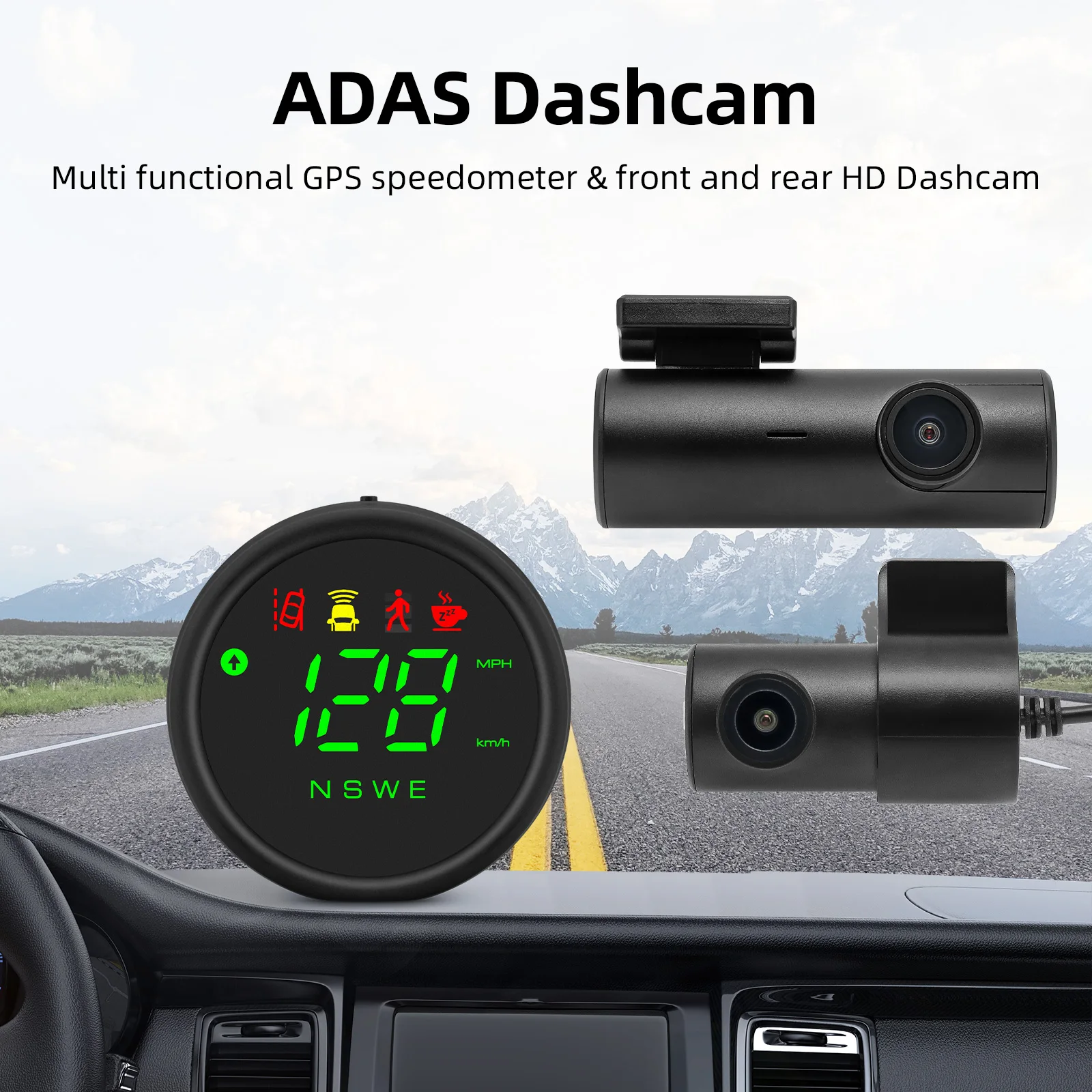 Ĺ ī޶  ͳο ۵ϴ GPS ӵ,  ÷, AI 浹 ȸ ġ, ADAS ִ Ʈ  ķ