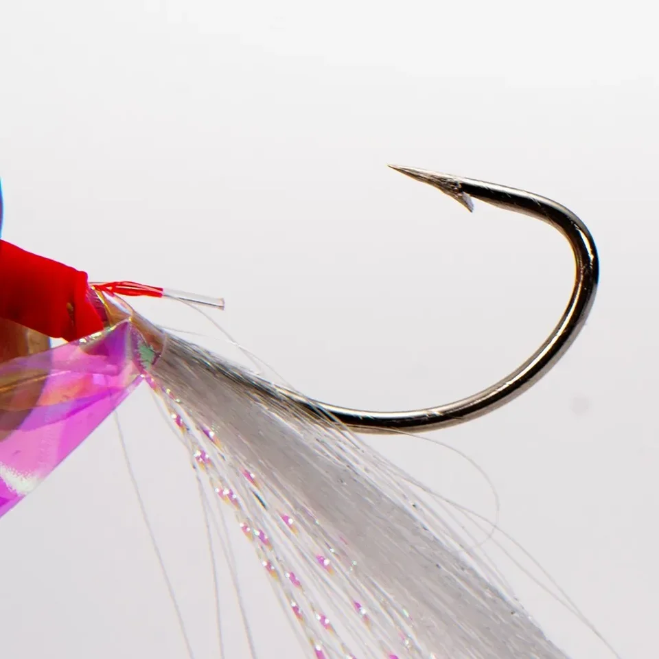 30 Esche Da Pesca Con Piume E Perline Luminose - Per Sgombro, Merluzzo E Pesci Predatori - 6 Confezioni