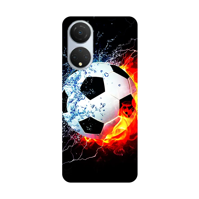Football Soft Silicone Back Case – Durable Protective Phone Cover