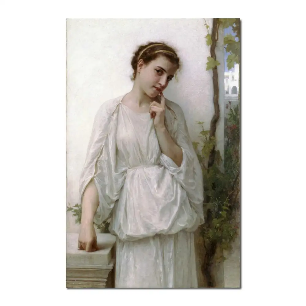 

Картина для продажи Reverie от William Adolphe Bouguereau холст высокое качество ручная роспись