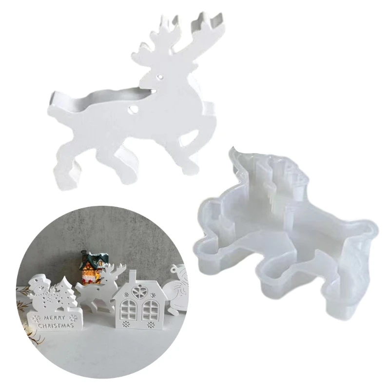 

DIY Silicone Molds Christmas Tree Pendant Mold Ornament Moulds Hand-Making Craft Supplies for DIY Hand-Making Pendants