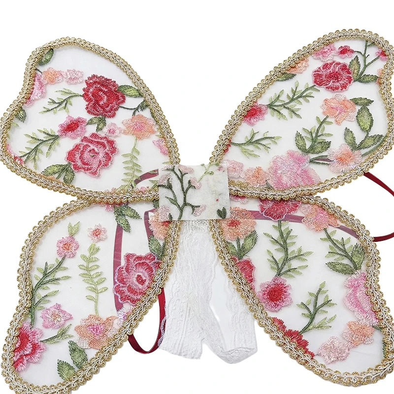 Children's Enchanted Fairy Wings and Wand Set