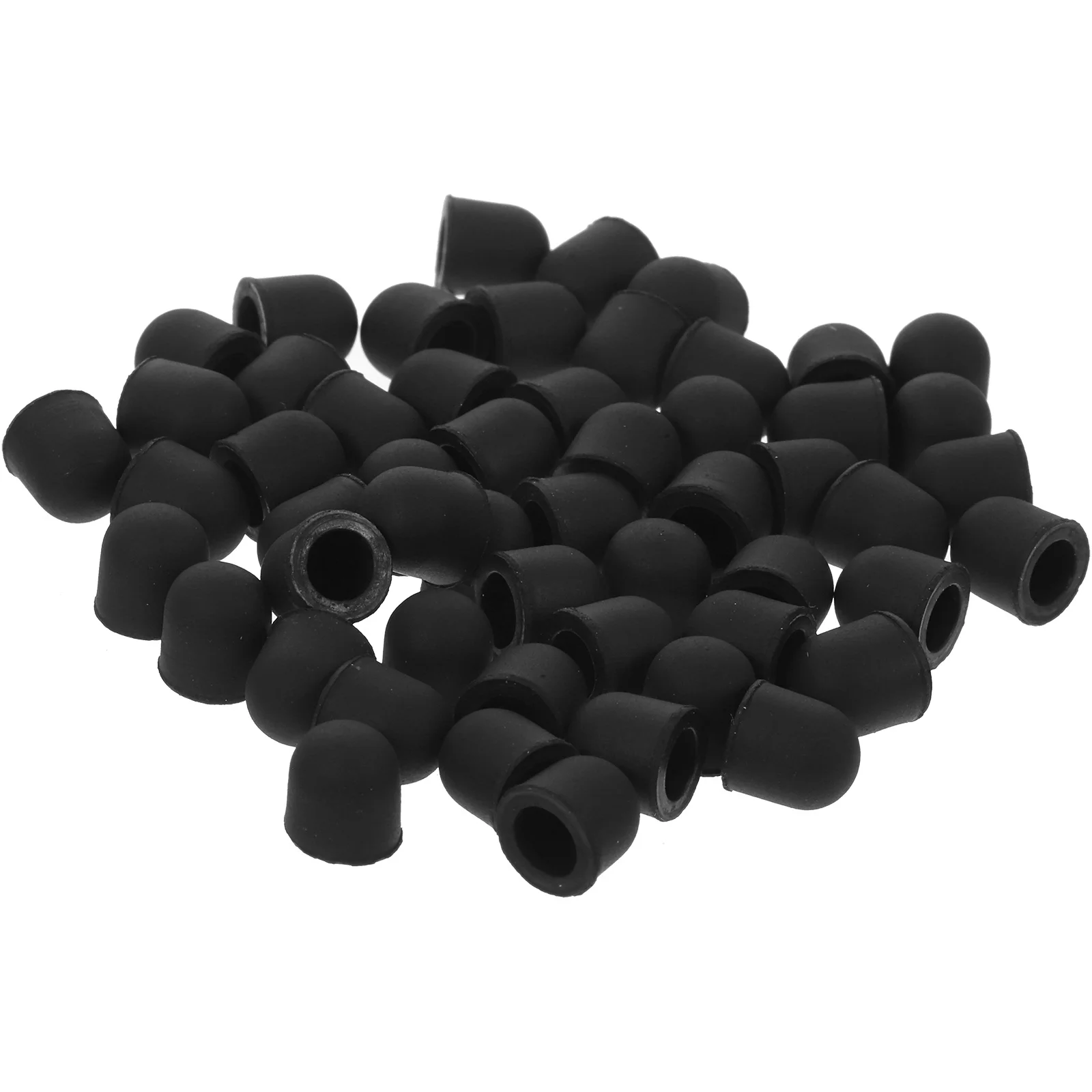 50pcs Capacitive Tips Replacement Silicone Touch Screen Capacitive Pen Tips Pen Nib For Phones Tablets Laptops