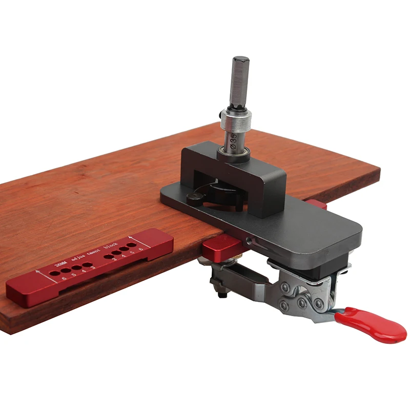 2635mmHingeBoringJigConcealedHingeJigWHandFixtureDoorHole