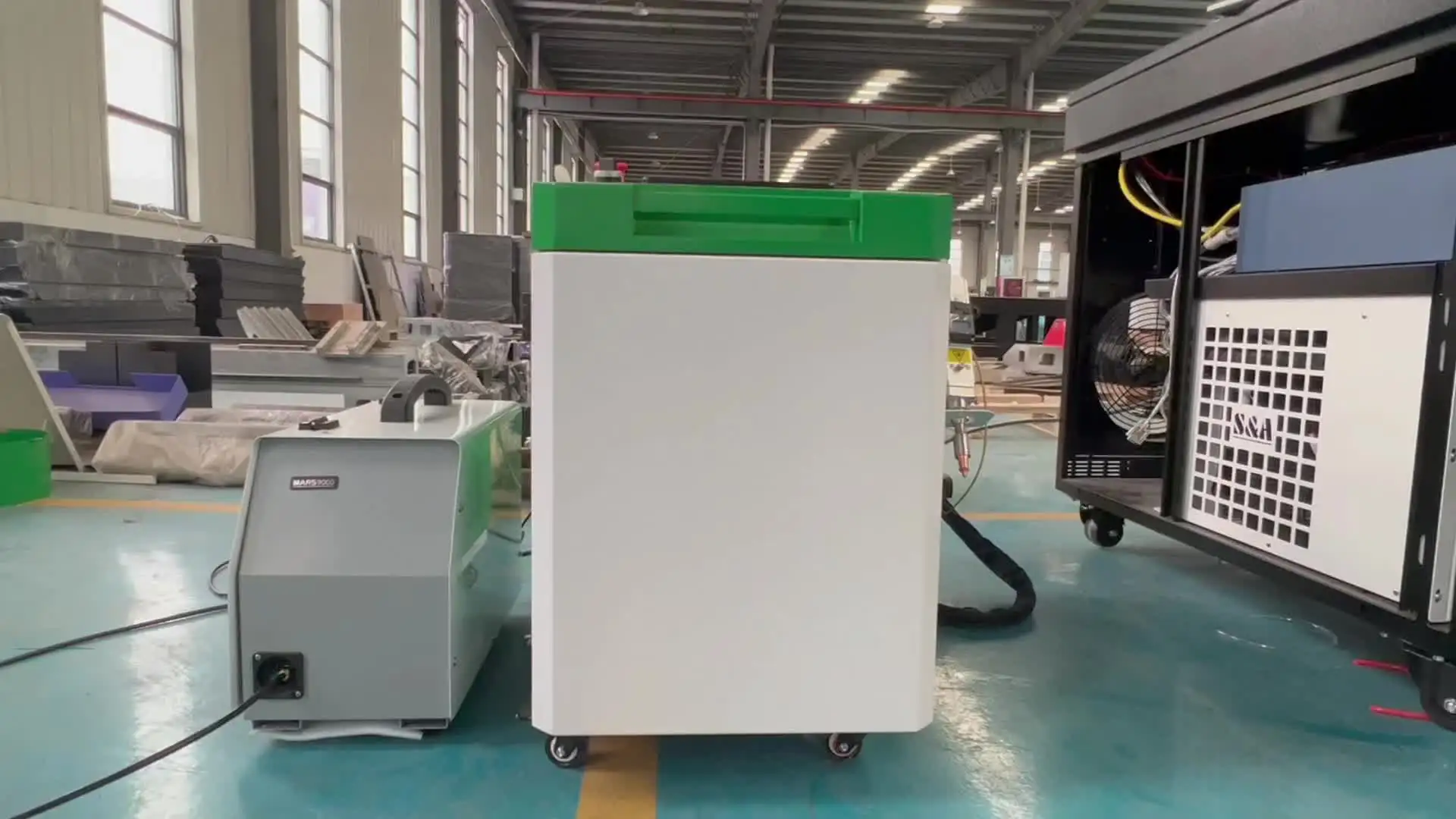 Аппарат для лазерной очистки и удаления ржавчины 2000 Вт