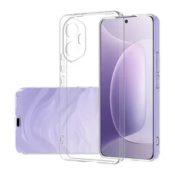 Sleek Transparent Soft TPU Phone Case Cover for Honor 300 Ultra (Transparent)