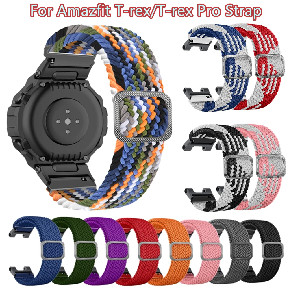 Breathable Nylon Adjustable Wristband - Soft Elastic Bracelet for Smart Watch Accessories