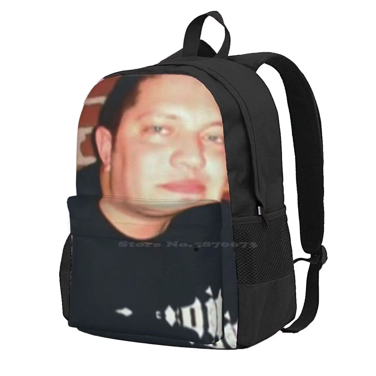 

Sal Vulcano Hot Sale Backpack Fashion Bags Sal Vulcano Funny Impractical Jokers Meme Trendy Popular Aesthetic Hyrdro Cool Summer