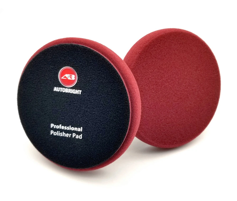 AUTOBRIGHT 5 "6" inch Car Polisher Pad Professional Polishing Machine Sponge Fast Detailing Wash Wax Mirror Waxing Clean Foam 2