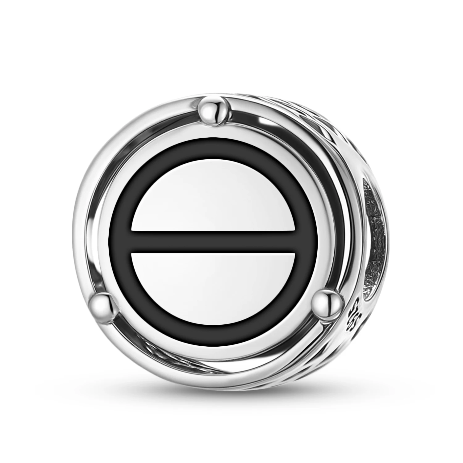 Alchemy Salt Charm aus 925er-Sterlingsilber mit Symbol, passend für Original-Armbänder, DIY-Schmuck, Accessoires, Familienperle