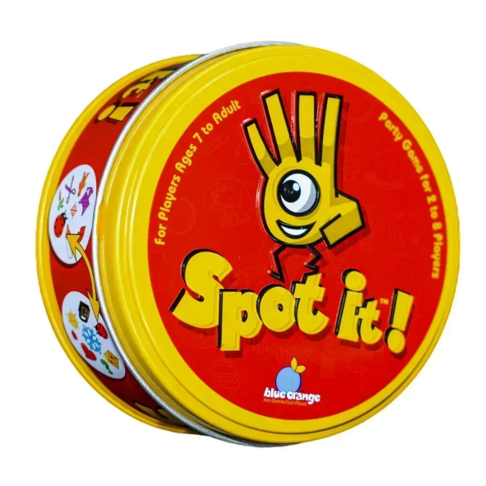 thumbnail image 1 of 19Style Dobble Spot It Card Superhero Anime Cartoon Board Games Family Education Puzzle Collect Entertainment Card Game, 1 of 5