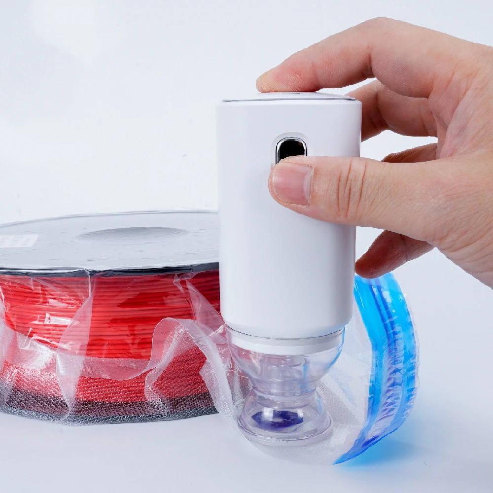 10pcs Filament Storage Vacuum Bag Sealed Bags Electric Charge Pump For