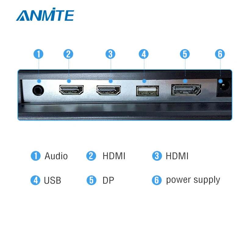 Anmite ӿ  PC HDMI LED ÷, 27 ġ IPS 4K HDR UHD [3840x2160]