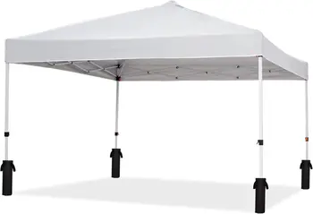 10x10 ft Pop-Up Canopy Tent with Mesh Walls 1