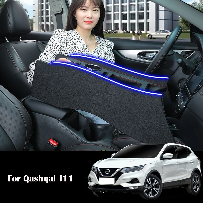 Car Armrest For Nissan Qashqai J11 Universal Auto Interior Accessories