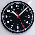 Black A dial hands