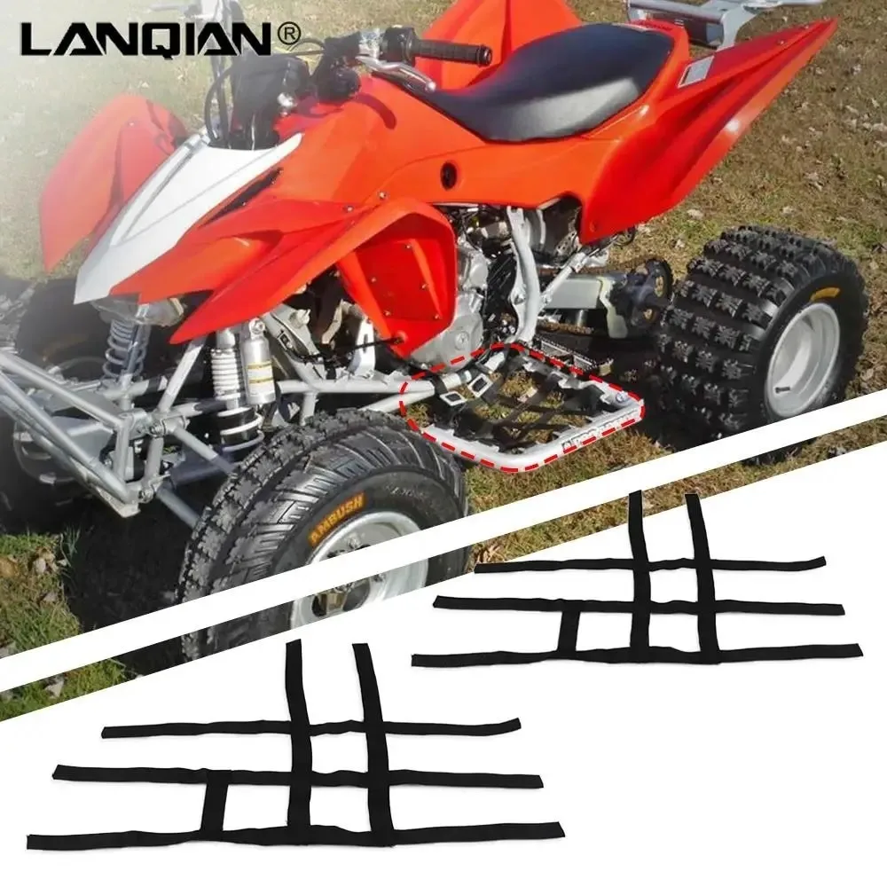 

For Arctic Cat 2004 2005 2006 2007 2008 DVX400 DVX 400 1999-2008 Nerf Bar Nets Waterproof Nylon ATV Toolkit For Polaris For Pred
