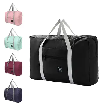 Borsa da Viaggio Pieghevole di Grande Capacità, Borse Portaoggetti da Viaggio, Bagaglio a Mano, Borse per Picnic e Traslochi, Grande Borsa Portatile