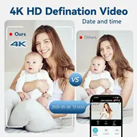 New 6K Wireless Mini Camera 2.4G WiFi Monitoring Wifi Home Connected To Mobile Phone Remote High-definition Plug-in-free Monitor - Image 2
