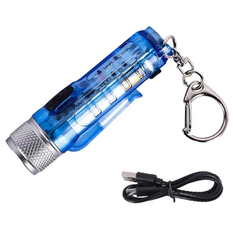 

Mini Flashlight Tiny Flashlights Bright Long Lifetime Waterproof Key Ring Light For Dog Walking Sleeping Reading Nice Gift For