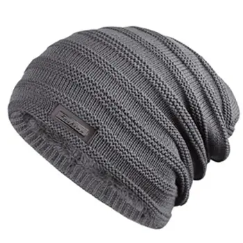 Nuovo berretto unisex foderato in pelliccia Mantieni caldo il cappello invernale Cappello spesso morbido elasticizzato per uomo e donna Berretto invernale alla moda 1