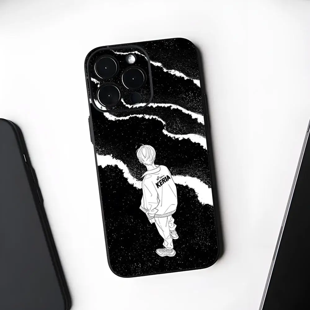 SKT T1 Esports Black Soft Phone Case