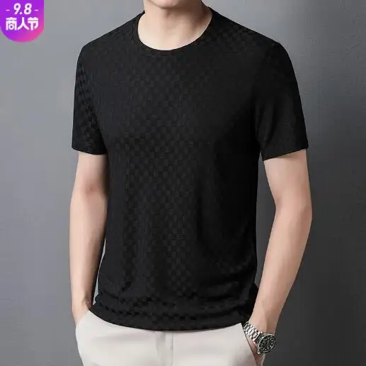 

Short sleeve men's t-shirt summer new fashion casual round neck tops