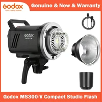 Godox MS300 V Compact Studio Flash 300W 2.4G Wireless Monolight Upgraded Modeling Lamp with Bowens Mount 2.4G Wireless X System 1