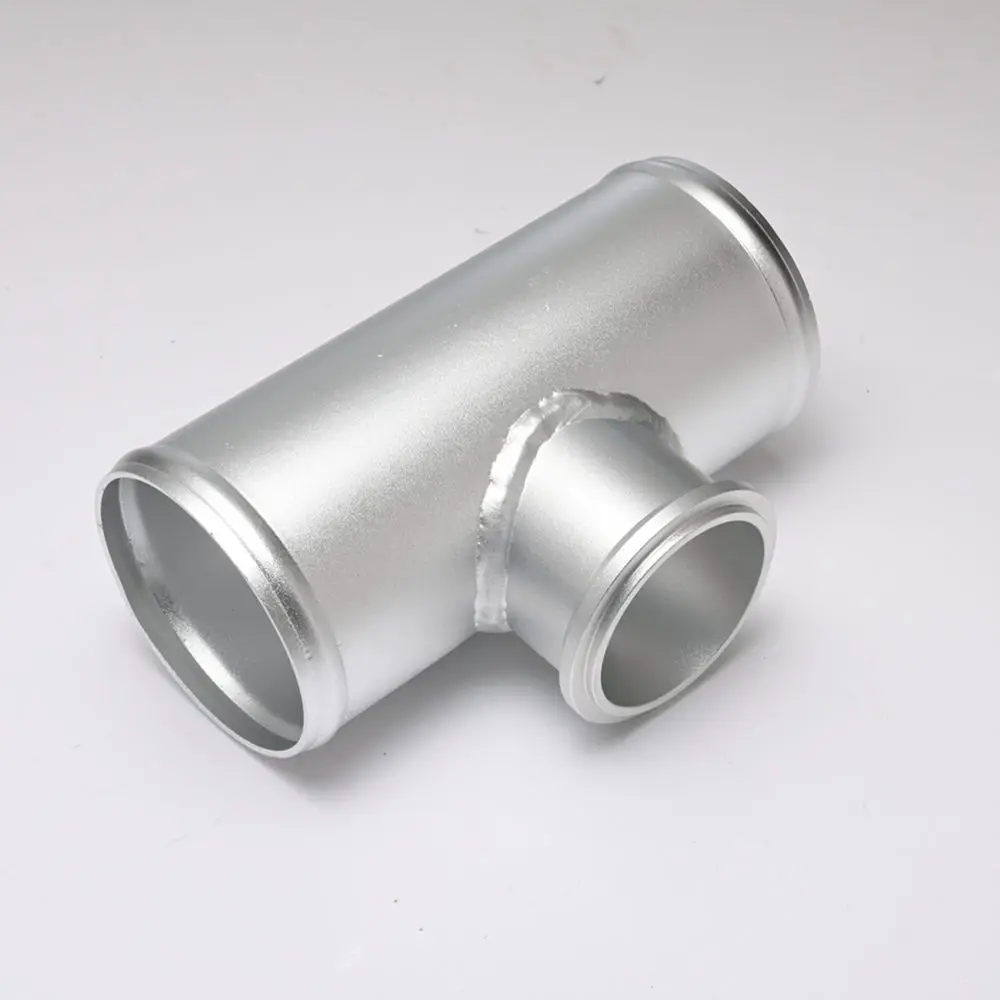 Aluminium blow off valve adapter T pipe fitting 51mm 2 For Tail 50mm BOV EP-03FP51 