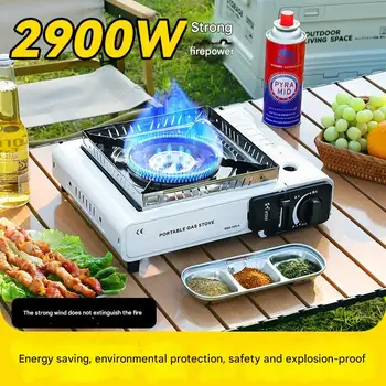 Portable Butane Gas Cassette Stove – Lightweight Outdoor Burner for Camping & BBQ 1