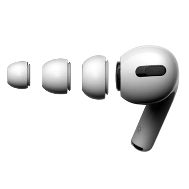 

Soft Silicone Earcap Earbuds Earphone Case Earplug Cover for Airpods Pods 3